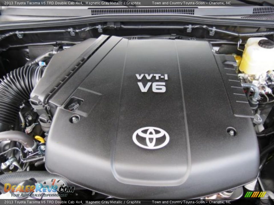2013 Toyota Tacoma V6 TRD Double Cab 4x4 Magnetic Gray Metallic / Graphite Photo #24
