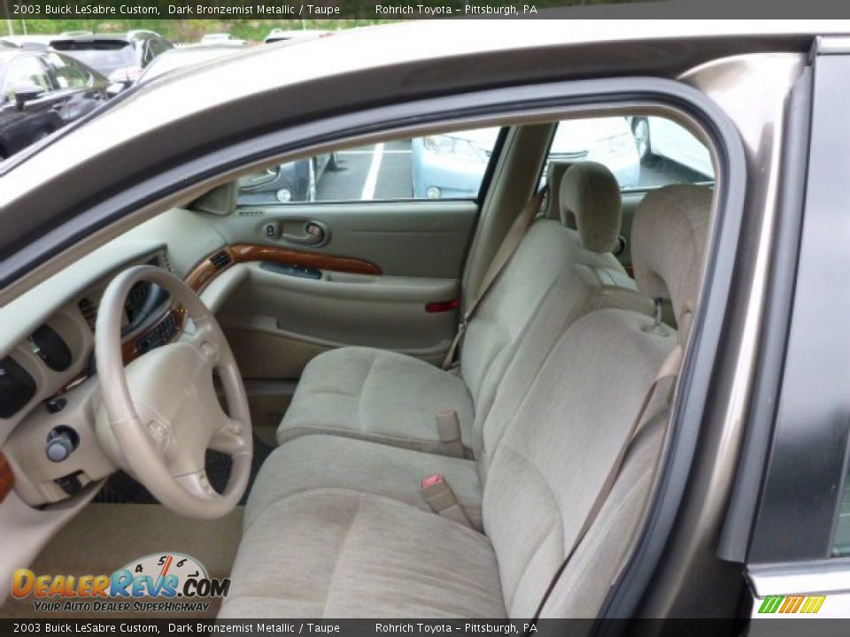 2003 Buick LeSabre Custom Dark Bronzemist Metallic / Taupe Photo #4