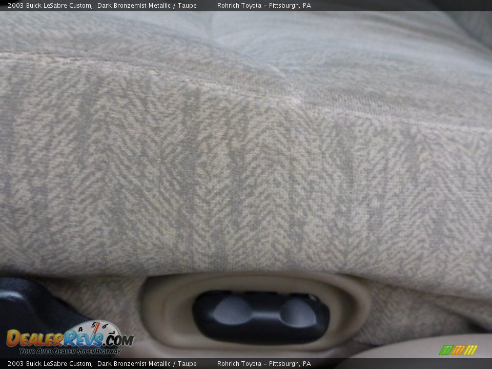 2003 Buick LeSabre Custom Dark Bronzemist Metallic / Taupe Photo #7