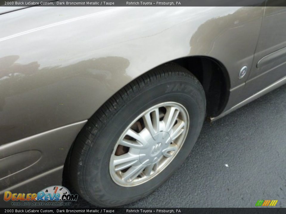 2003 Buick LeSabre Custom Dark Bronzemist Metallic / Taupe Photo #8