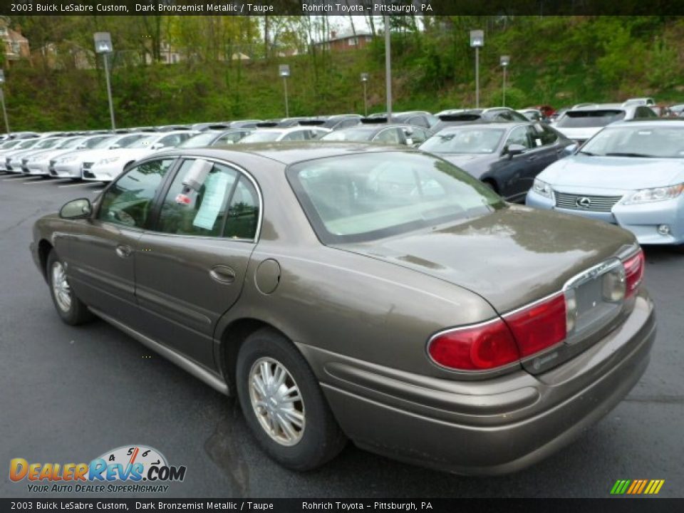 2003 Buick LeSabre Custom Dark Bronzemist Metallic / Taupe Photo #13