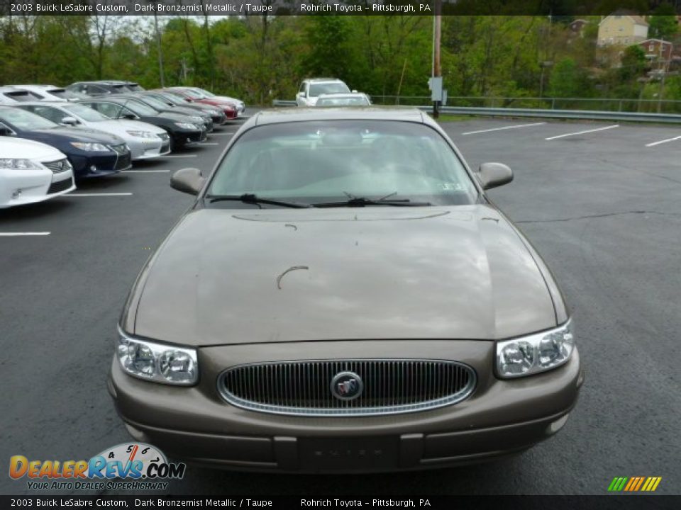 2003 Buick LeSabre Custom Dark Bronzemist Metallic / Taupe Photo #14