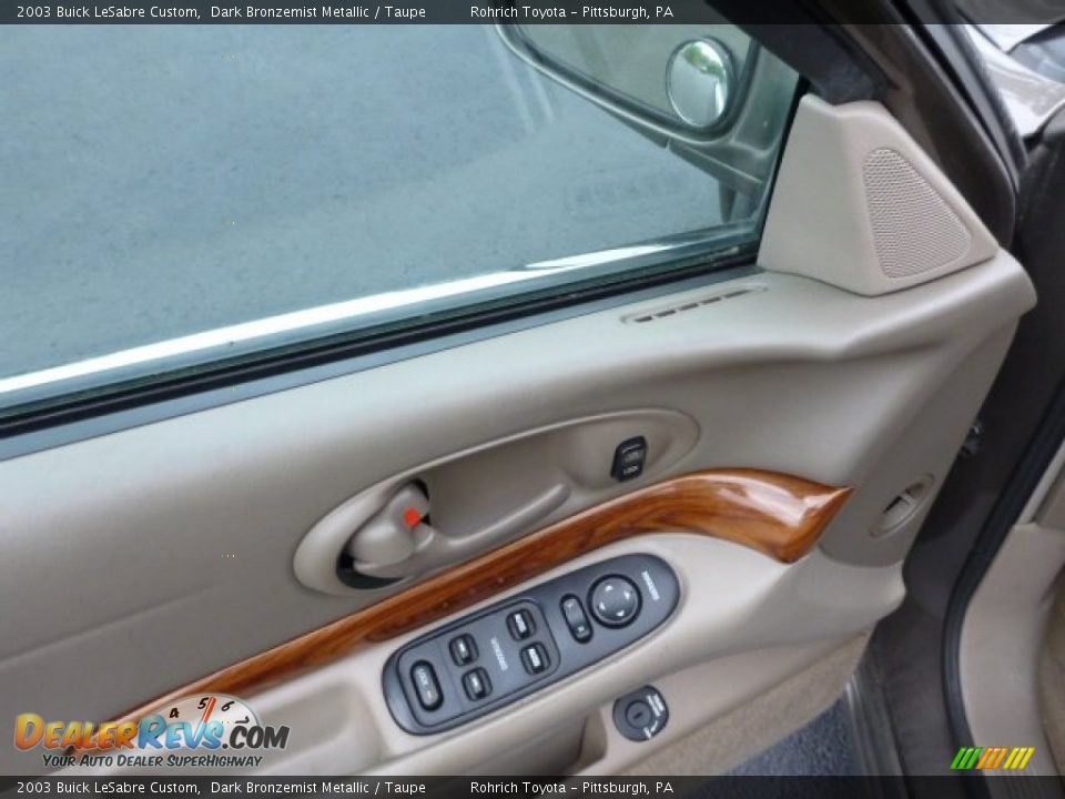 2003 Buick LeSabre Custom Dark Bronzemist Metallic / Taupe Photo #16
