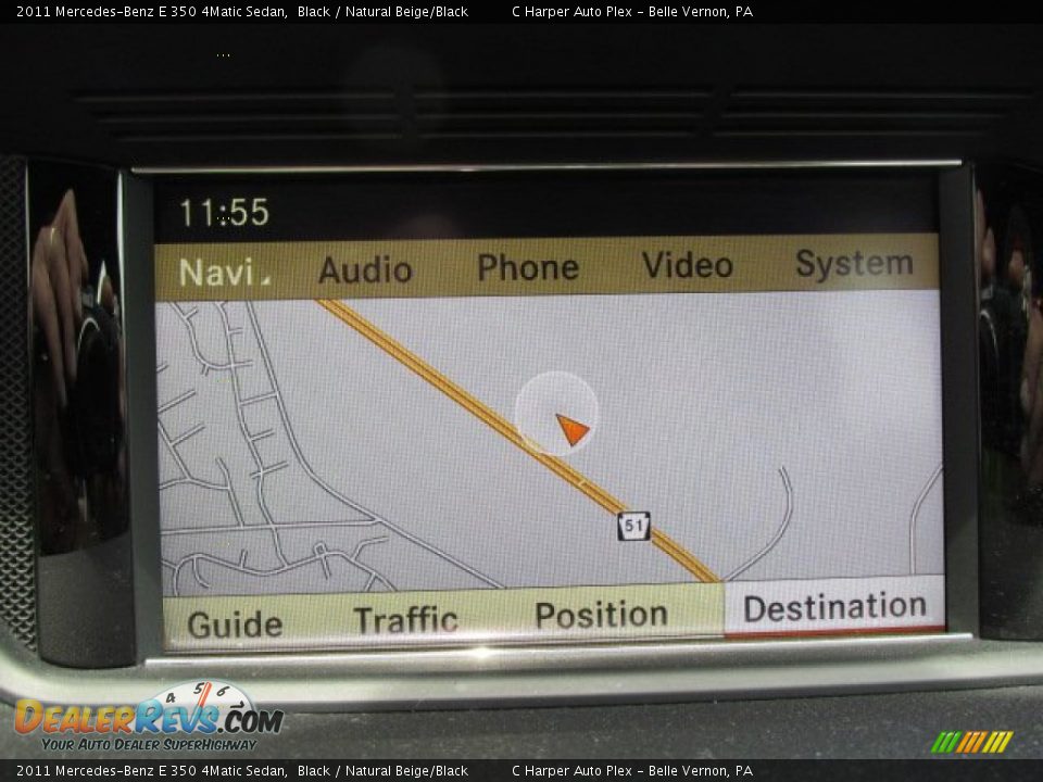 2011 Mercedes-Benz E 350 4Matic Sedan Black / Natural Beige/Black Photo #18