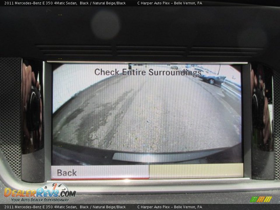 2011 Mercedes-Benz E 350 4Matic Sedan Black / Natural Beige/Black Photo #19