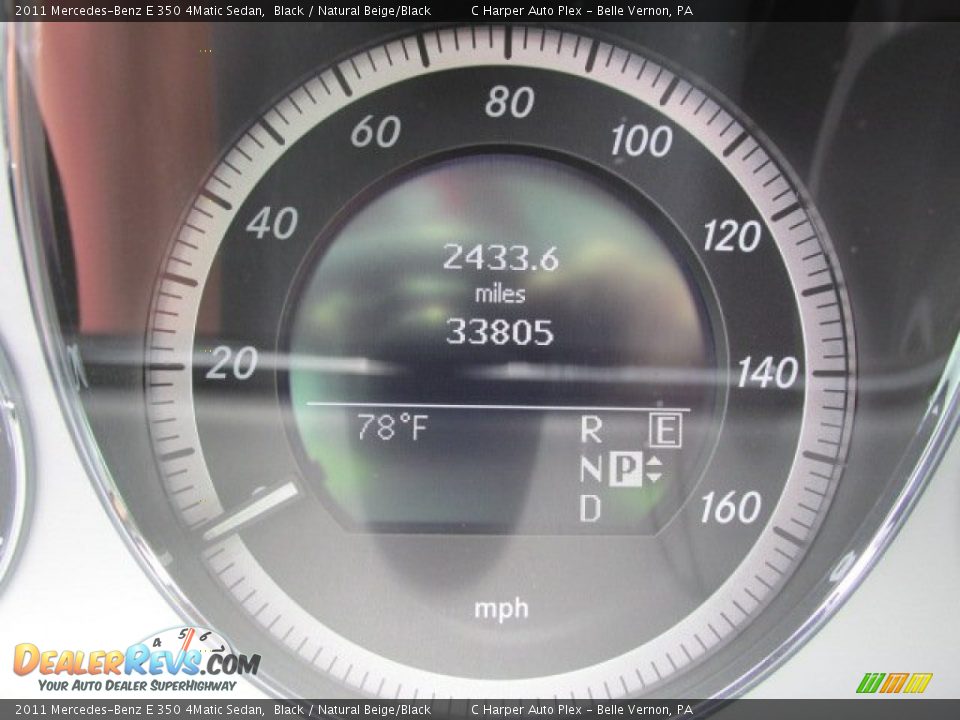 2011 Mercedes-Benz E 350 4Matic Sedan Black / Natural Beige/Black Photo #25