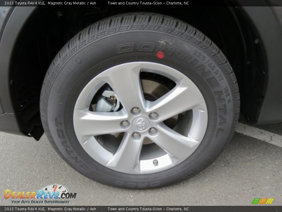 2013 Toyota RAV4 XLE Magnetic Gray Metallic / Ash Photo #4