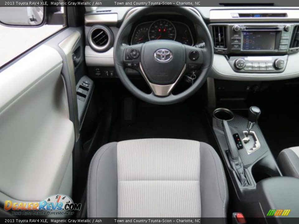 2013 Toyota RAV4 XLE Magnetic Gray Metallic / Ash Photo #5