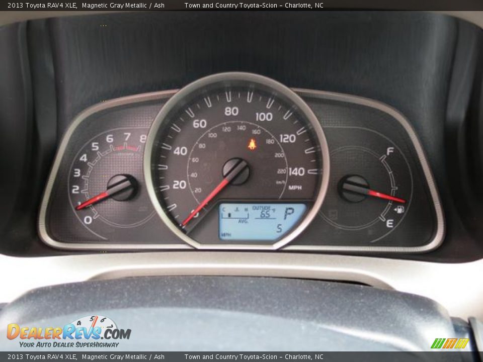 2013 Toyota RAV4 XLE Gauges Photo #12