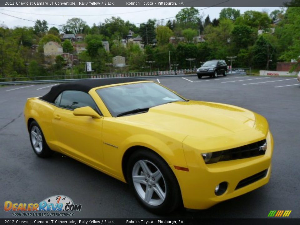 2012 Chevrolet Camaro LT Convertible Rally Yellow / Black Photo #1