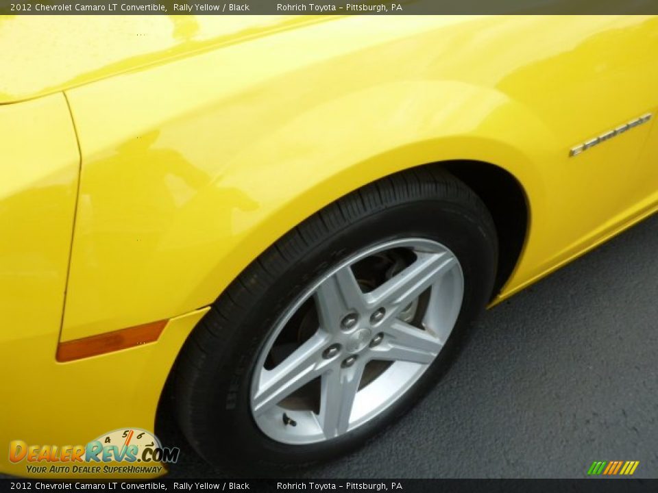 2012 Chevrolet Camaro LT Convertible Rally Yellow / Black Photo #8