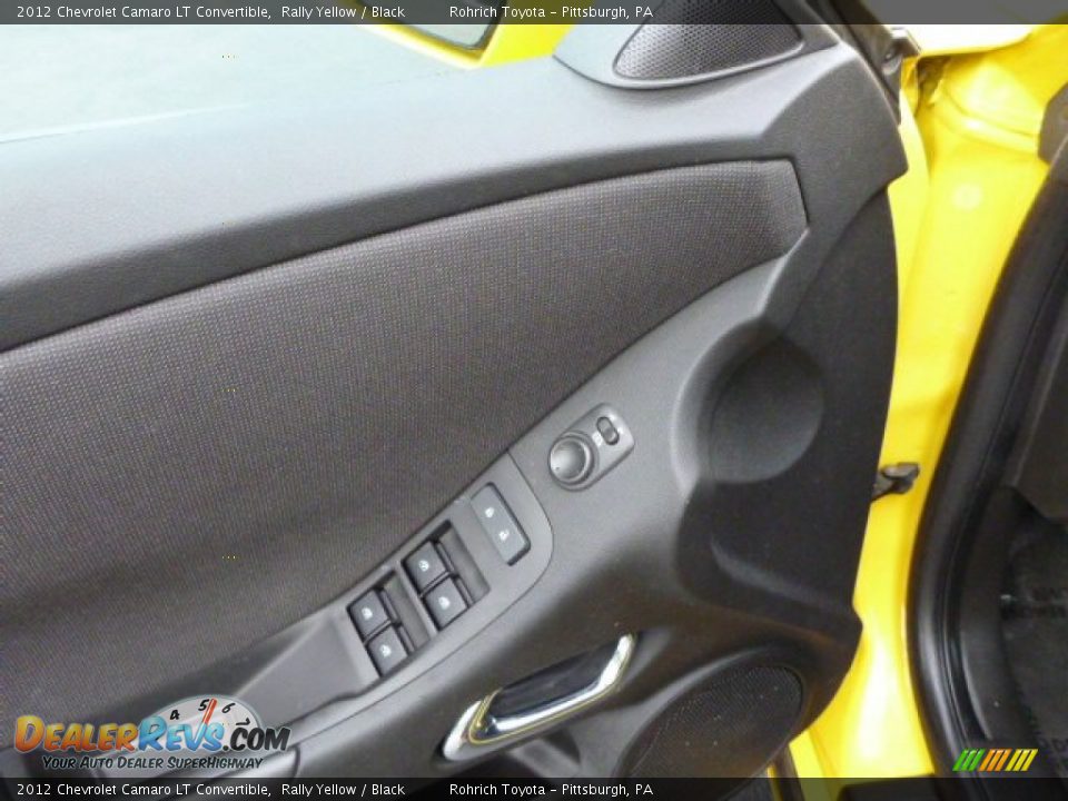2012 Chevrolet Camaro LT Convertible Rally Yellow / Black Photo #15