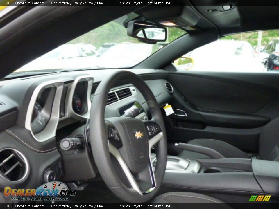 2012 Chevrolet Camaro LT Convertible Rally Yellow / Black Photo #17