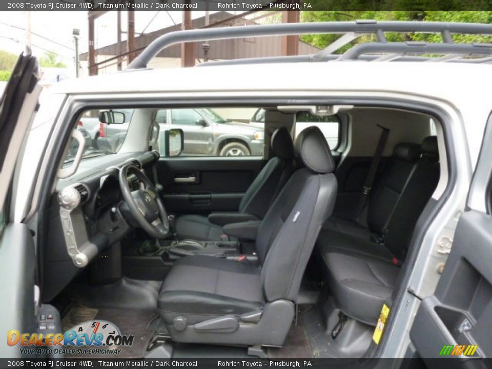 2008 Toyota FJ Cruiser 4WD Titanium Metallic / Dark Charcoal Photo #7