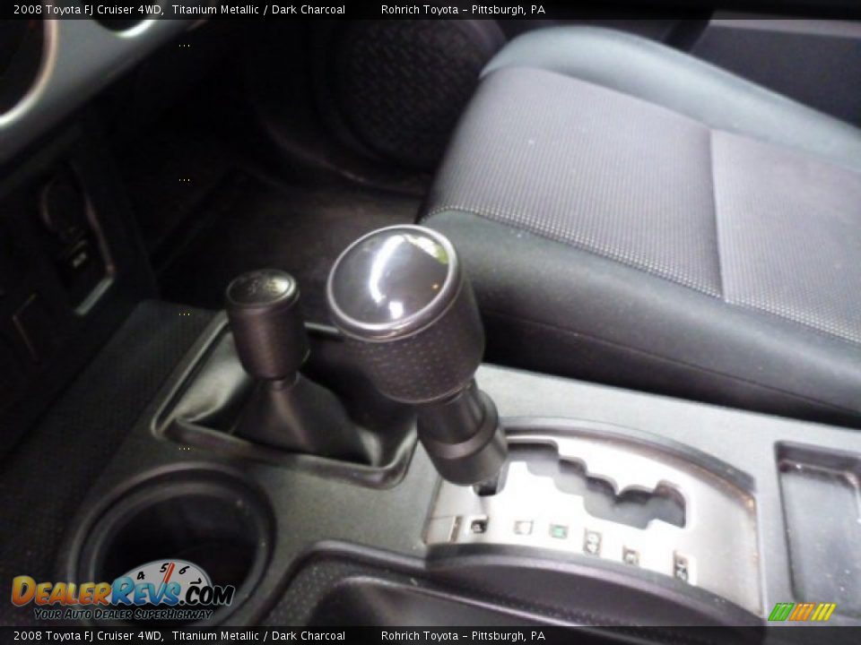 2008 Toyota FJ Cruiser 4WD Titanium Metallic / Dark Charcoal Photo #17