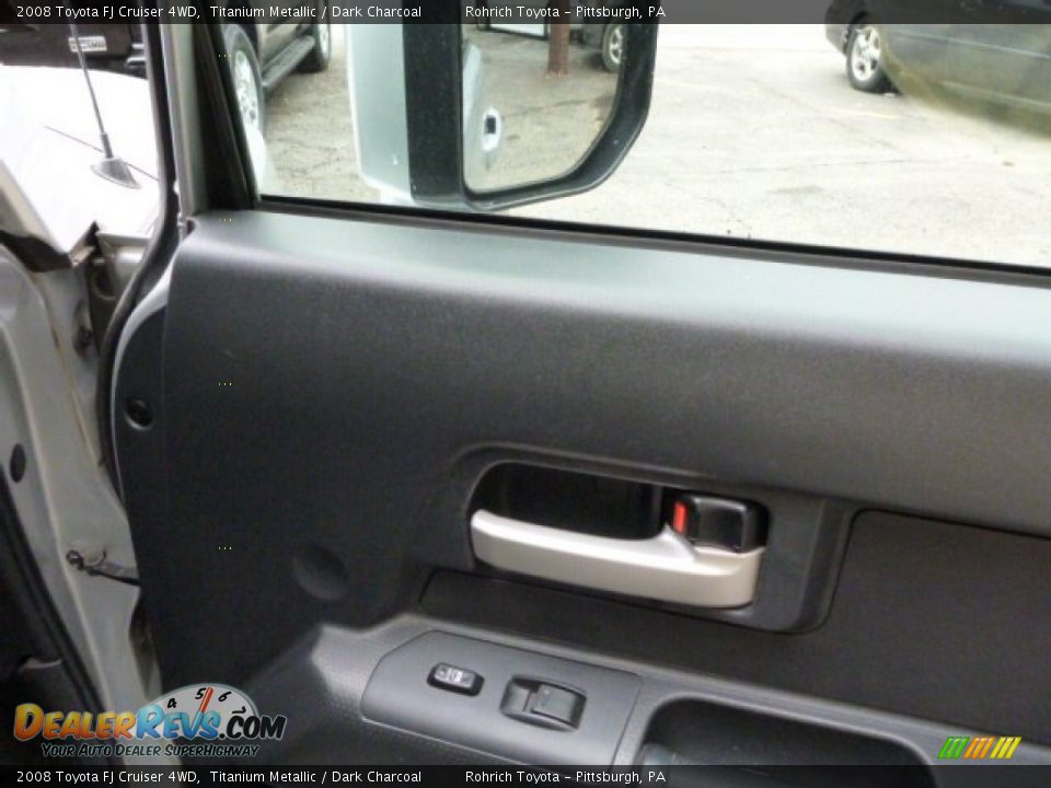 2008 Toyota FJ Cruiser 4WD Titanium Metallic / Dark Charcoal Photo #18