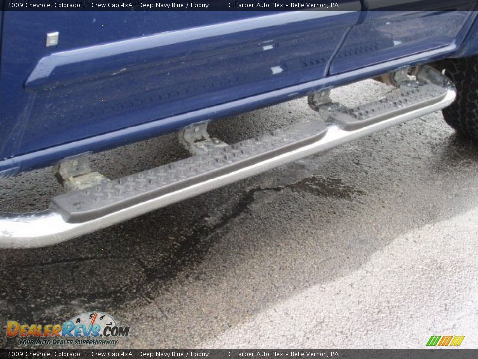 2009 Chevrolet Colorado LT Crew Cab 4x4 Deep Navy Blue / Ebony Photo #6