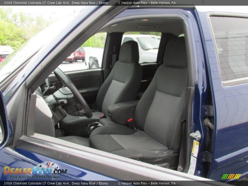 2009 Chevrolet Colorado LT Crew Cab 4x4 Deep Navy Blue / Ebony Photo #13