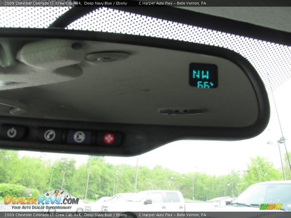 2009 Chevrolet Colorado LT Crew Cab 4x4 Deep Navy Blue / Ebony Photo #14