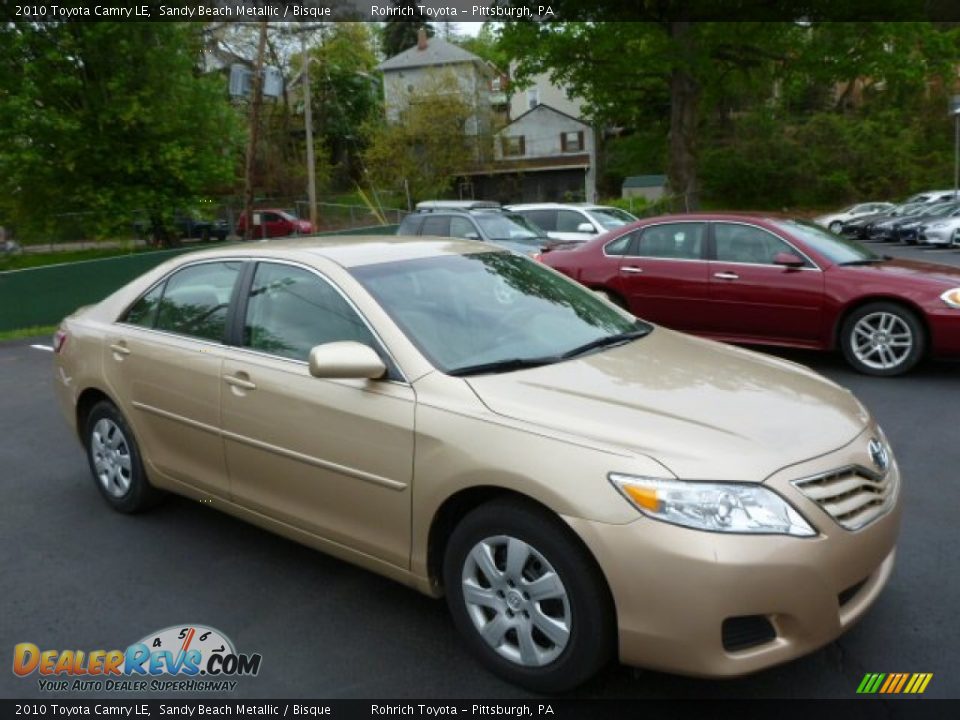 2010 Toyota Camry LE Sandy Beach Metallic / Bisque Photo #1