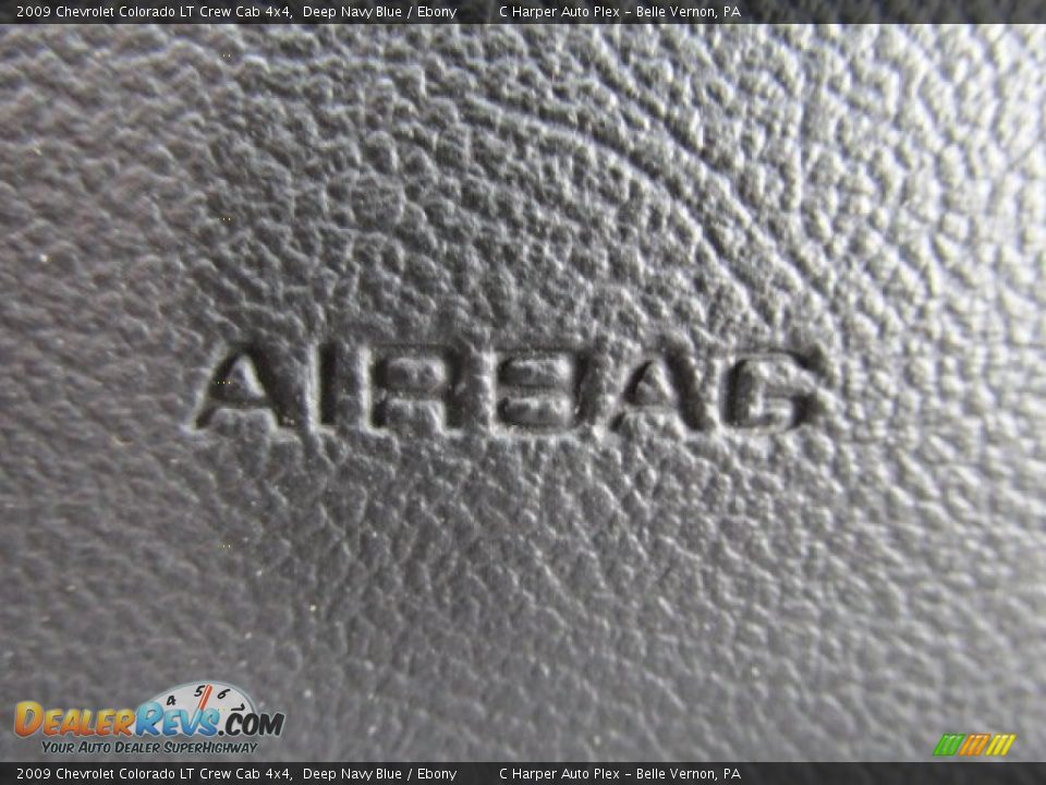 2009 Chevrolet Colorado LT Crew Cab 4x4 Deep Navy Blue / Ebony Photo #18