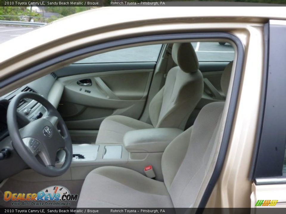 2010 Toyota Camry LE Sandy Beach Metallic / Bisque Photo #4