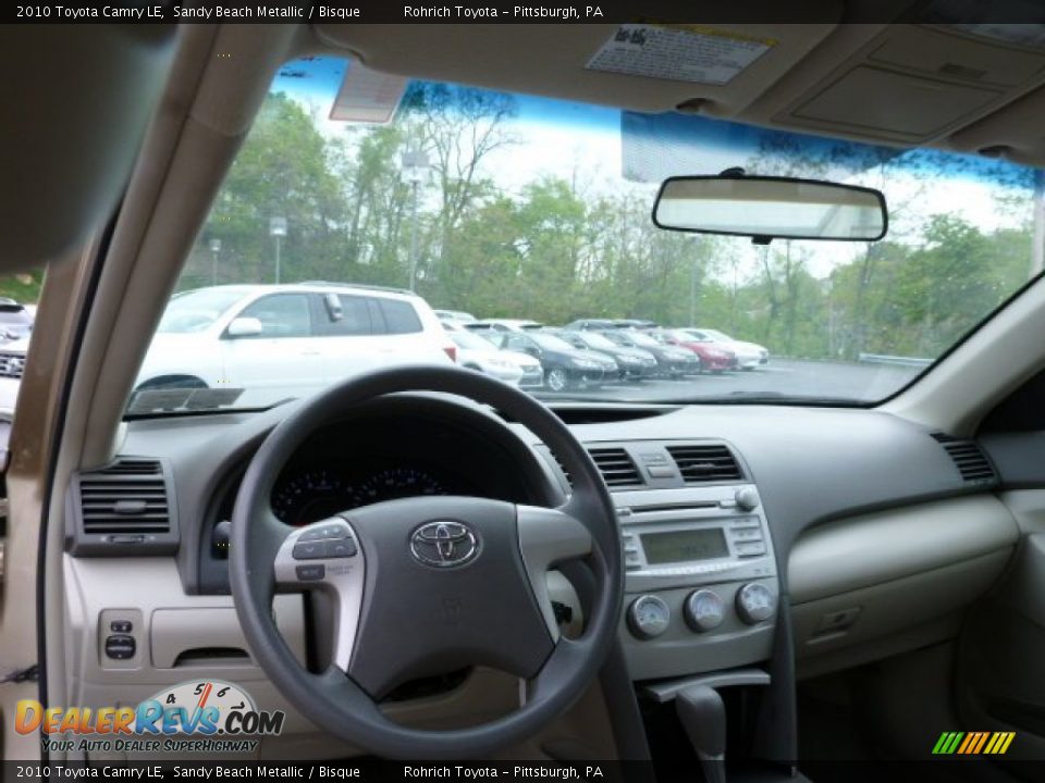 2010 Toyota Camry LE Sandy Beach Metallic / Bisque Photo #6