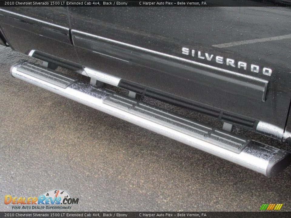 2010 Chevrolet Silverado 1500 LT Extended Cab 4x4 Black / Ebony Photo #3