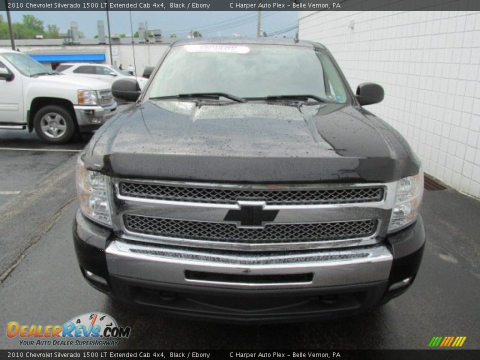 2010 Chevrolet Silverado 1500 LT Extended Cab 4x4 Black / Ebony Photo #5