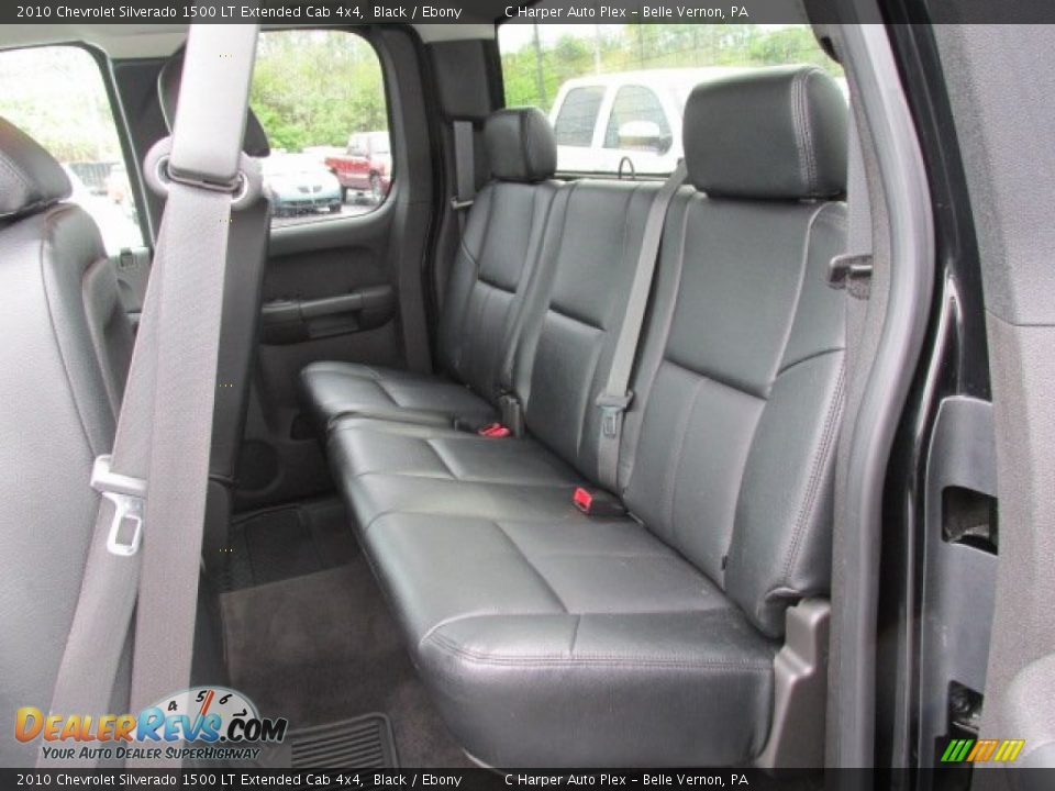 2010 Chevrolet Silverado 1500 LT Extended Cab 4x4 Black / Ebony Photo #15