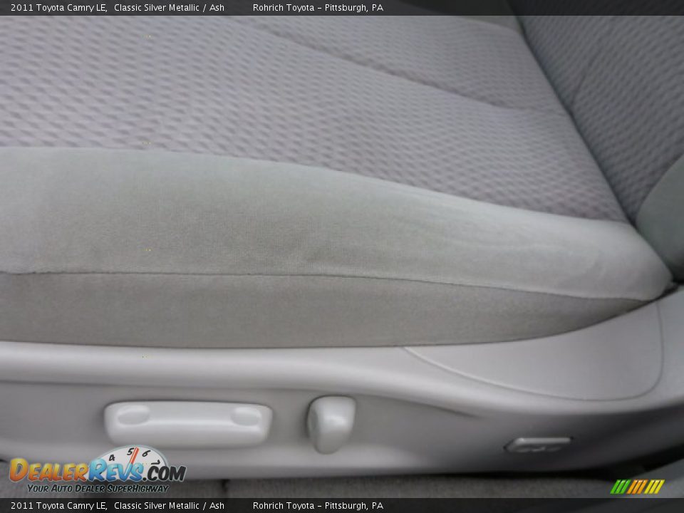 2011 Toyota Camry LE Classic Silver Metallic / Ash Photo #7