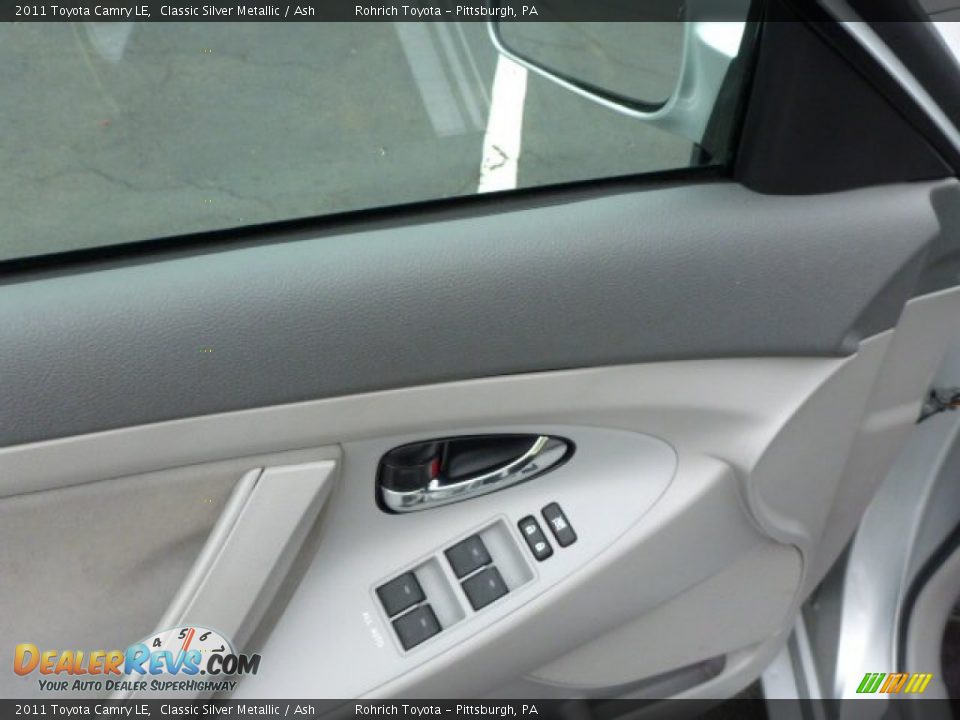 2011 Toyota Camry LE Classic Silver Metallic / Ash Photo #16