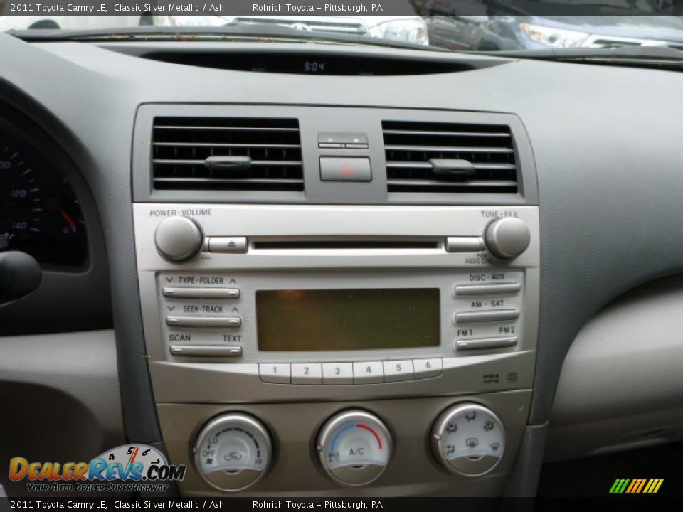 2011 Toyota Camry LE Classic Silver Metallic / Ash Photo #19