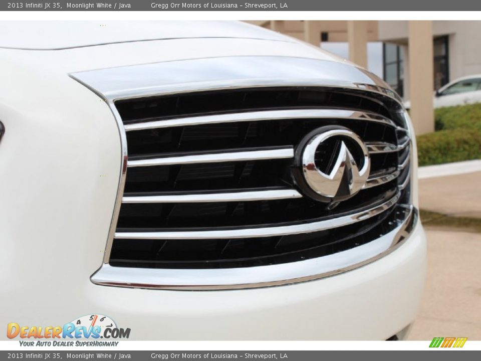 2013 Infiniti JX 35 Moonlight White / Java Photo #9