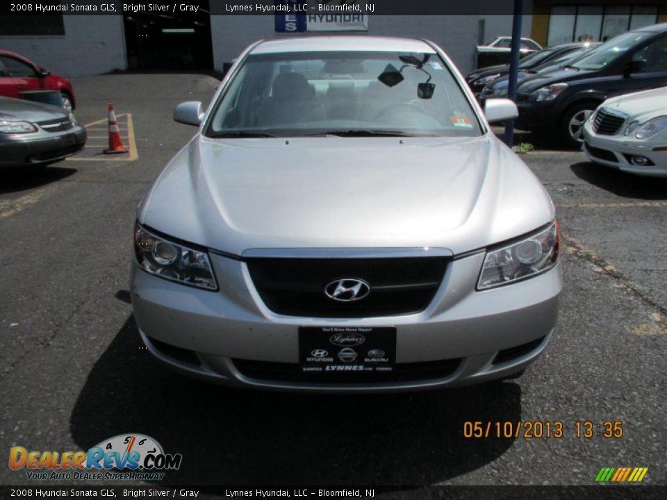2008 Hyundai Sonata GLS Bright Silver / Gray Photo #1