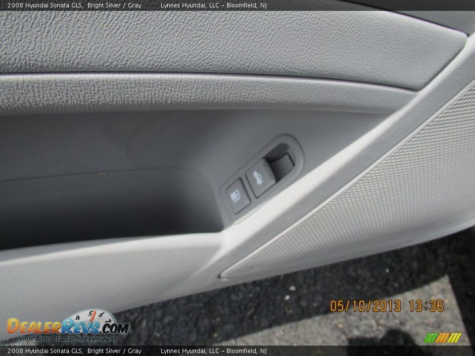 2008 Hyundai Sonata GLS Bright Silver / Gray Photo #10