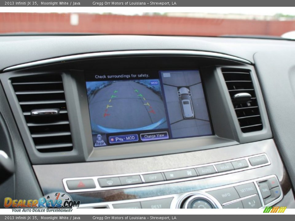 2013 Infiniti JX 35 Moonlight White / Java Photo #29