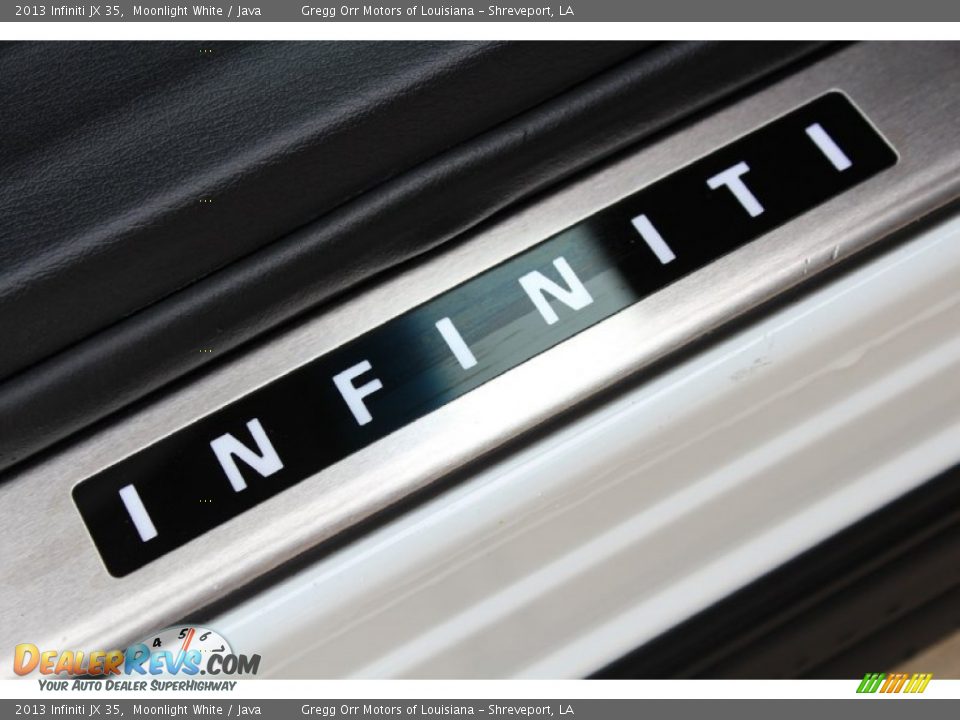 2013 Infiniti JX 35 Moonlight White / Java Photo #31