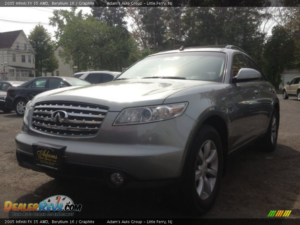 2005 Infiniti FX 35 AWD Beryllium 16 / Graphite Photo #1