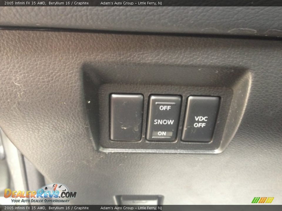 2005 Infiniti FX 35 AWD Beryllium 16 / Graphite Photo #9