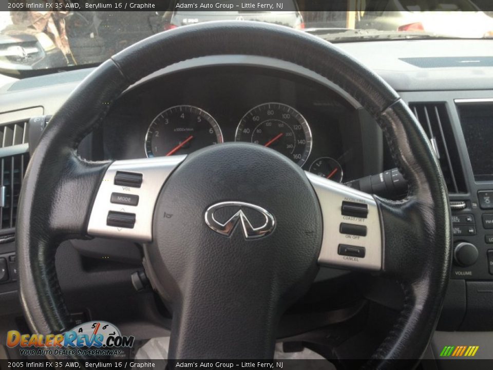 2005 Infiniti FX 35 AWD Beryllium 16 / Graphite Photo #10