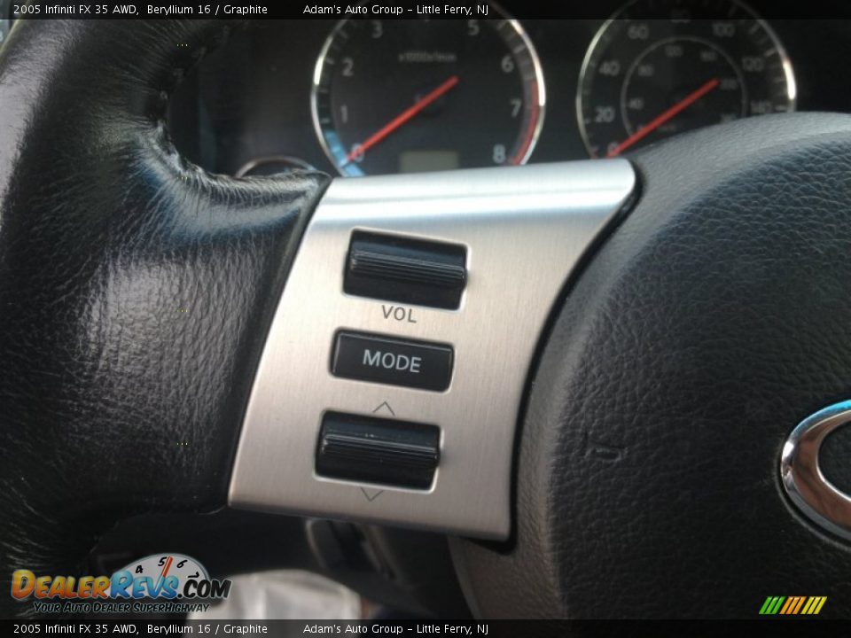 2005 Infiniti FX 35 AWD Beryllium 16 / Graphite Photo #11