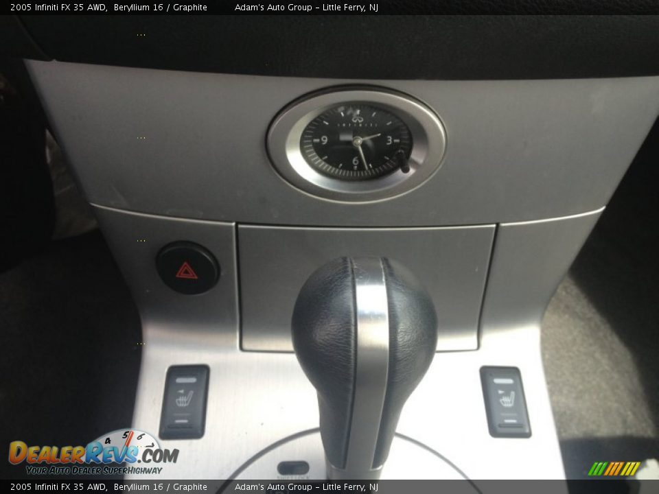 2005 Infiniti FX 35 AWD Beryllium 16 / Graphite Photo #15