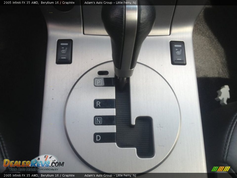 2005 Infiniti FX 35 AWD Beryllium 16 / Graphite Photo #16