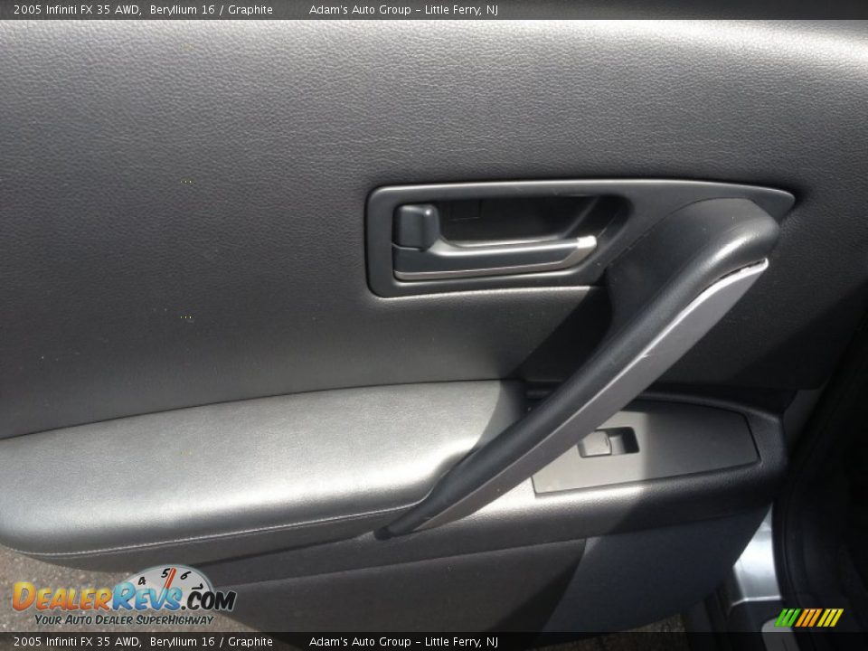 2005 Infiniti FX 35 AWD Beryllium 16 / Graphite Photo #18
