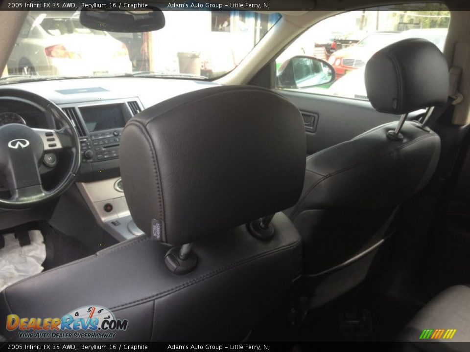 2005 Infiniti FX 35 AWD Beryllium 16 / Graphite Photo #20