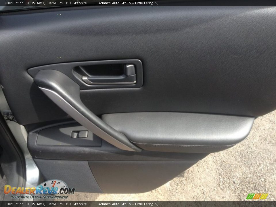 2005 Infiniti FX 35 AWD Beryllium 16 / Graphite Photo #21