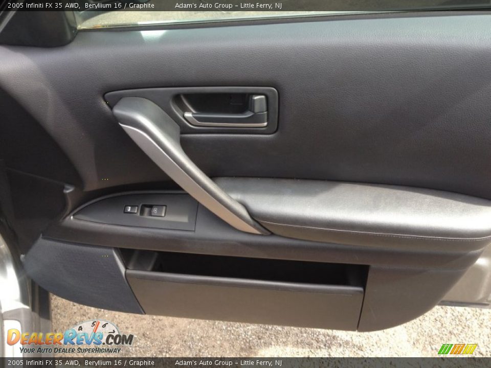 2005 Infiniti FX 35 AWD Beryllium 16 / Graphite Photo #23