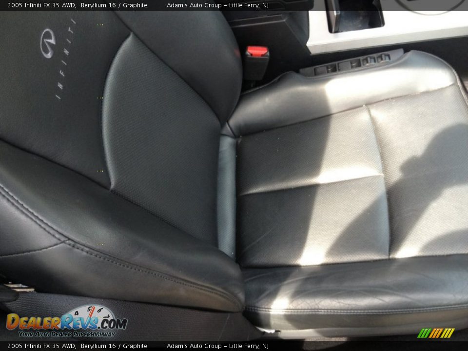 2005 Infiniti FX 35 AWD Beryllium 16 / Graphite Photo #24