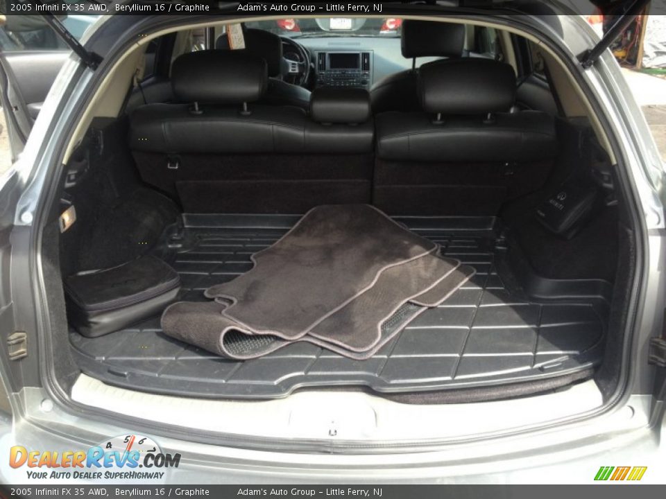 2005 Infiniti FX 35 AWD Beryllium 16 / Graphite Photo #26